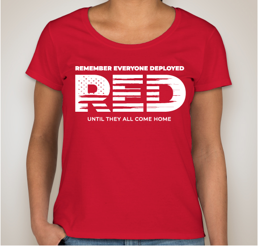 AbleVets RED Friday Shirts Fundraiser - unisex shirt design - front