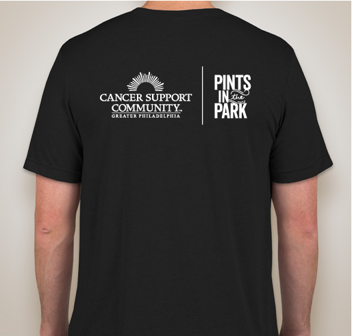 Cancer Support Community Greater Philadelphia | Pints in the Park 2019 Fundraiser Tshirt Fundraiser - unisex shirt design - back