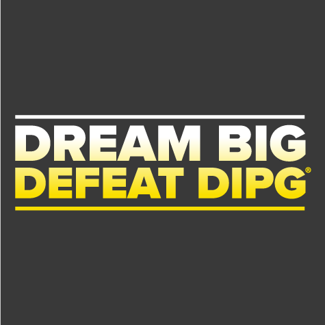 Dream Big & Defeat DIPG shirt design - zoomed