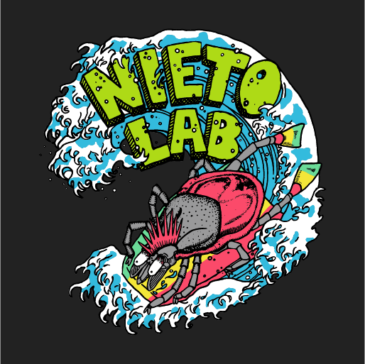 Support The Nieto Lab shirt design - zoomed
