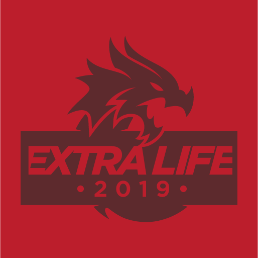D&D Extra Life 2019 shirt design - zoomed