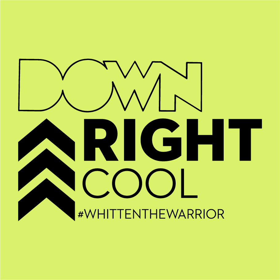 Whitten The Warrior DSACO Fundraiser shirt design - zoomed