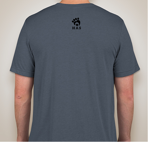 Woofda Fundraiser - unisex shirt design - back