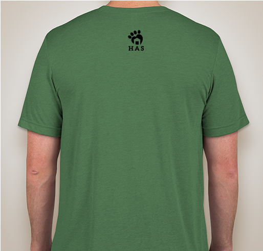 Woofda Fundraiser - unisex shirt design - back