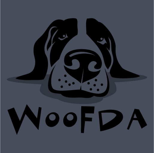 Woofda shirt design - zoomed