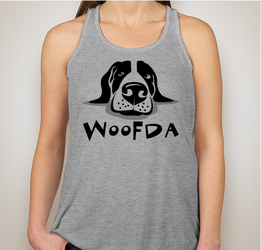 Woofda Fundraiser - unisex shirt design - front