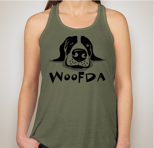 Woofda Fundraiser - unisex shirt design - front