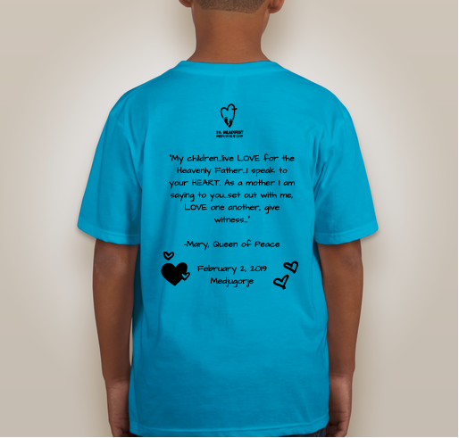T-Shirts = Full Tummies ;-P Fundraiser - unisex shirt design - back