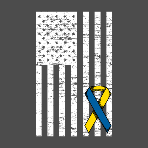 Down syndrome walk fundraiser shirt design - zoomed