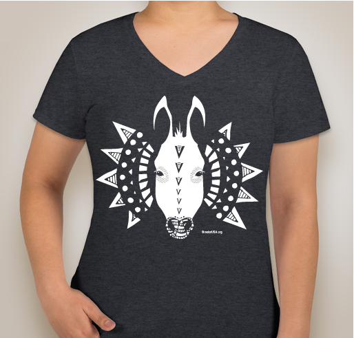 Donkey Hide Crisis Fundraiser - unisex shirt design - front