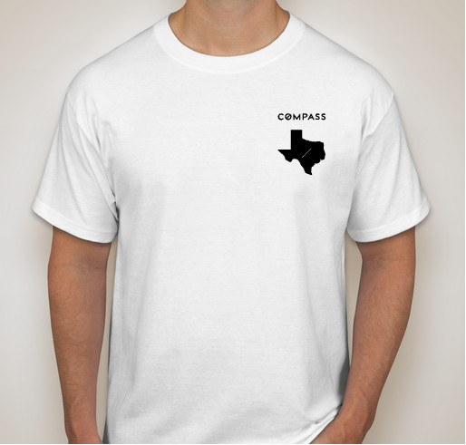 Compass Cares Texas Together Fundraiser - unisex shirt design - front