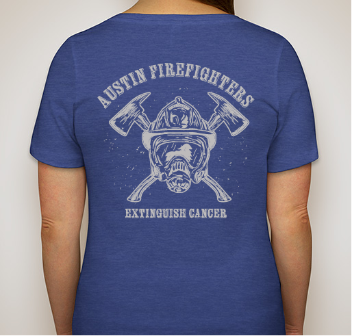 Austin Firefighters Scramble Against Cancer Fundraiser - unisex shirt design - back