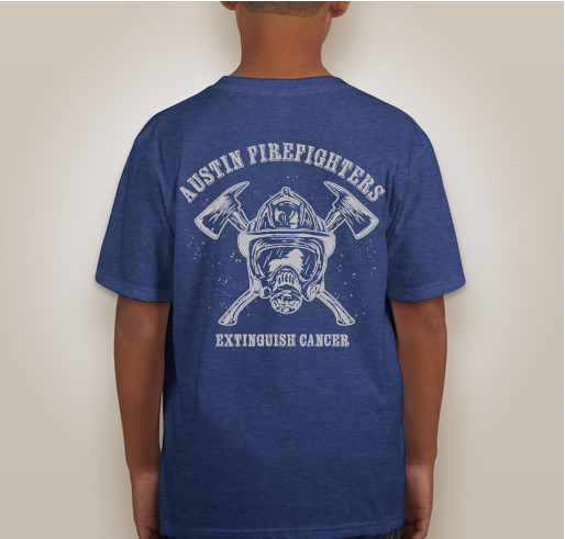 Austin Firefighters Scramble Against Cancer Fundraiser - unisex shirt design - back