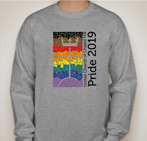 United Church of Chapel Hill at PRIDE: Durham, NC Fundraiser - unisex shirt design - front