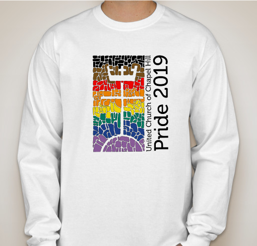 United Church of Chapel Hill at PRIDE: Durham, NC Fundraiser - unisex shirt design - front
