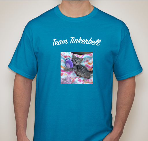 Team Tinkerbell Fundraiser - unisex shirt design - front