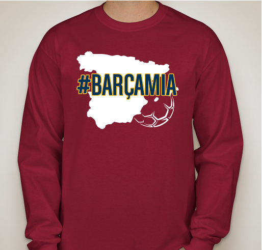 #BARCAMIA Fundraiser - unisex shirt design - front