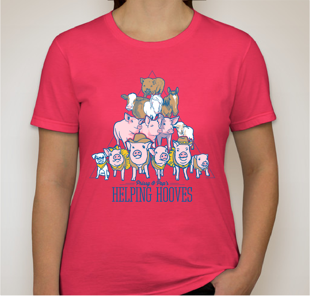 Prissy & Pop’s Helping Hooves Fundraiser - unisex shirt design - small