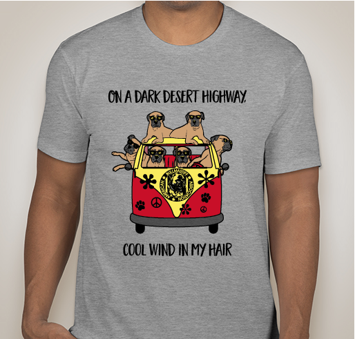 American Bullmastiff Association Rescue Service: Fall Campaign Fundraiser - unisex shirt design - front