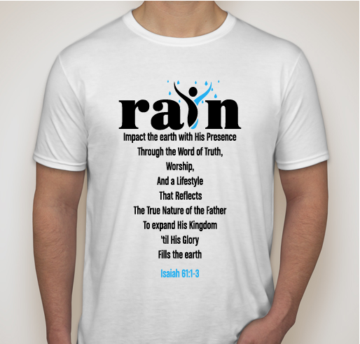 RAIN 1st Commemorative Celebration 400 Years Fundraiser - unisex shirt design - front