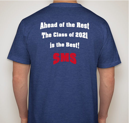 Secaucus Middle School Class of 2021 Summer/Fall Fundraiser Fundraiser - unisex shirt design - back