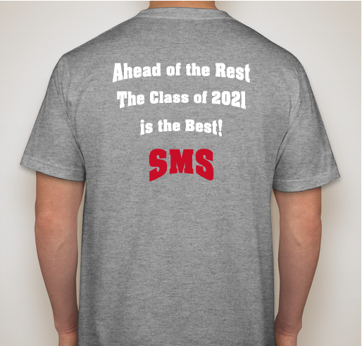Secaucus Middle School Class of 2021 Summer/Fall Fundraiser Fundraiser - unisex shirt design - back