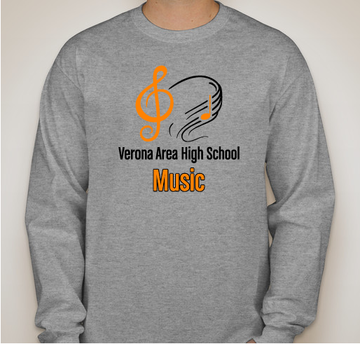 Verona Area High School Music Fundraiser - unisex shirt design - front