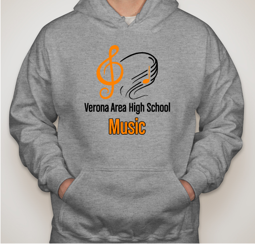Verona Area High School Music Fundraiser - unisex shirt design - front