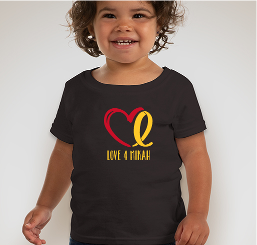Thank you for supporting Team Love 4 Mikah Fundraiser - unisex shirt design - front