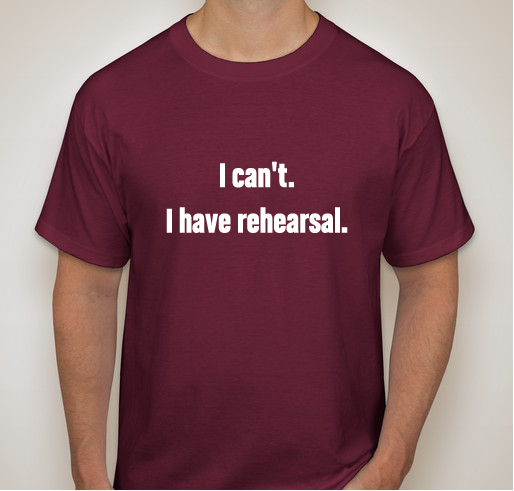 Heritage Players Theatre Nerd T Shirts 3 Fundraiser - unisex shirt design - front