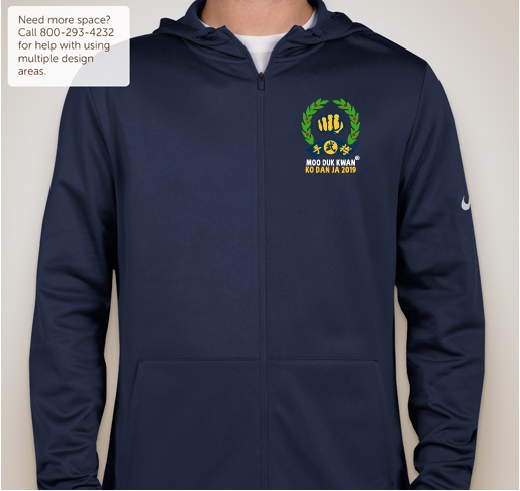 2019 Guys & Ladies Port Authority Color Block Jackets Embroidered With Moo Duk Kwan® Ko Dan Ja Fundraiser - unisex shirt design - front
