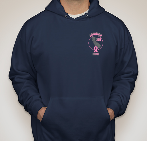 2019 Amador Fire Breast Cancer Awareness Fundraiser Fundraiser - unisex shirt design - front