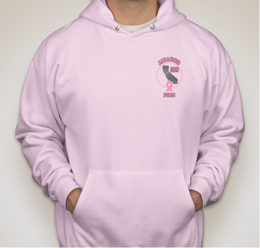 2019 Amador Fire Breast Cancer Awareness Fundraiser Fundraiser - unisex shirt design - front