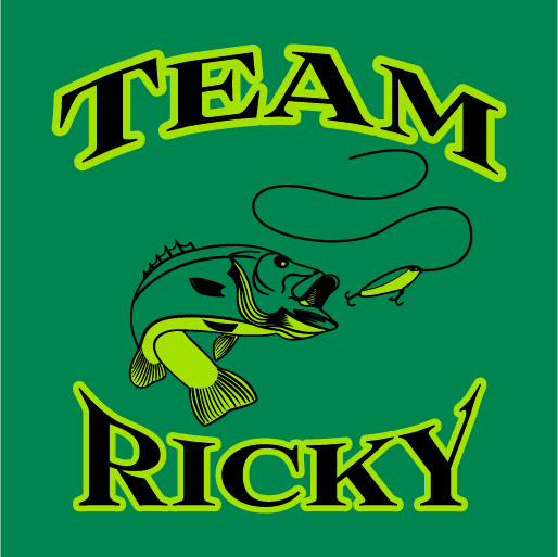 RICKY'S FIGHT shirt design - zoomed