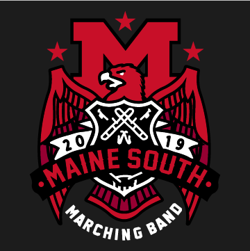 Marching Band Hat shirt design - zoomed