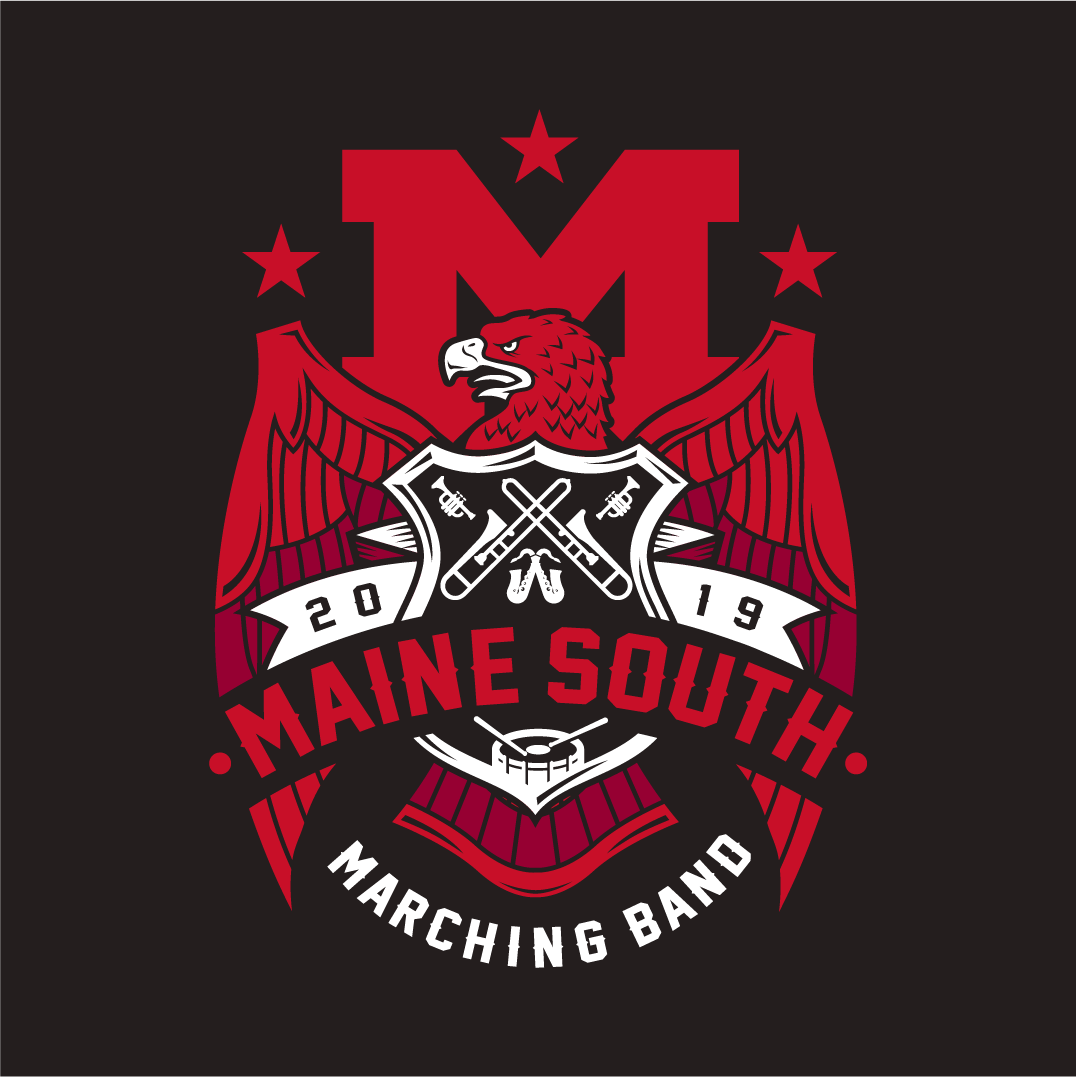 Marching Band Logo shirt design - zoomed