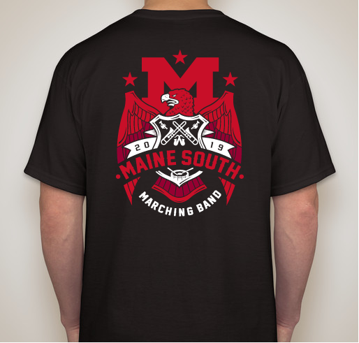 Marching Band Logo Fundraiser - unisex shirt design - back