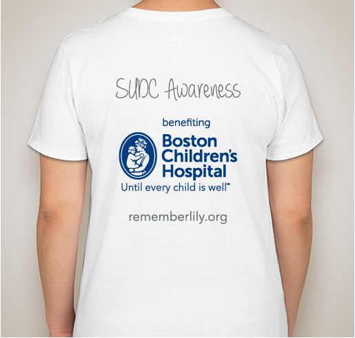 Love Booms SUDC Awareness Shirt to Fund Research at Boston Children's Hospital Fundraiser - unisex shirt design - back