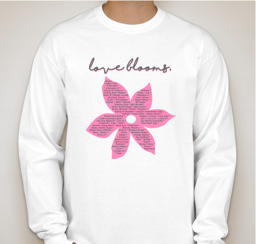 Love Booms SUDC Awareness Shirt to Fund Research at Boston Children's Hospital Fundraiser - unisex shirt design - front