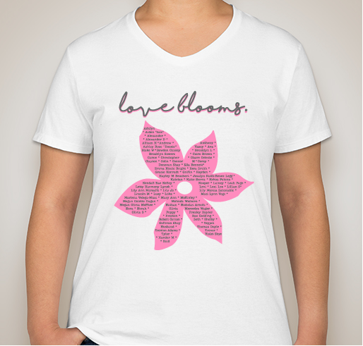 Love Booms SUDC Awareness Shirt to Fund Research at Boston Children's Hospital Fundraiser - unisex shirt design - front