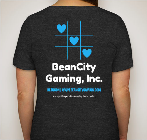 BeanCity Gaming T-Shirts Fundraiser - unisex shirt design - back