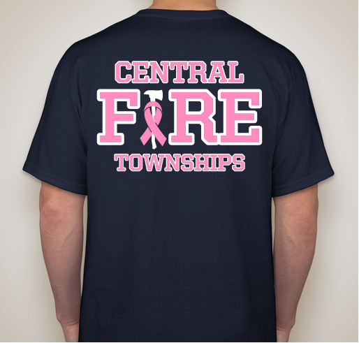 Central Townships 2019 Breast Cancer T-Shirt Drive Fundraiser - unisex shirt design - back
