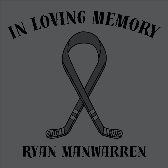Ryan Manwarren Memorial Shirts shirt design - zoomed