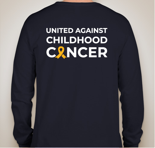 #GOLDSTRONG - UNITED AGAINST CHILDHOOD CANCER Fundraiser - unisex shirt design - back