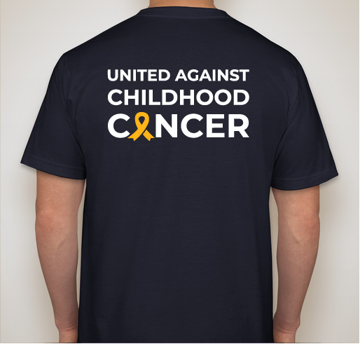 #GOLDSTRONG - UNITED AGAINST CHILDHOOD CANCER Fundraiser - unisex shirt design - back