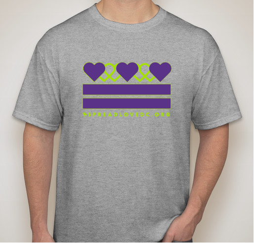 Spread Love DC Campaign Fundraiser - unisex shirt design - small