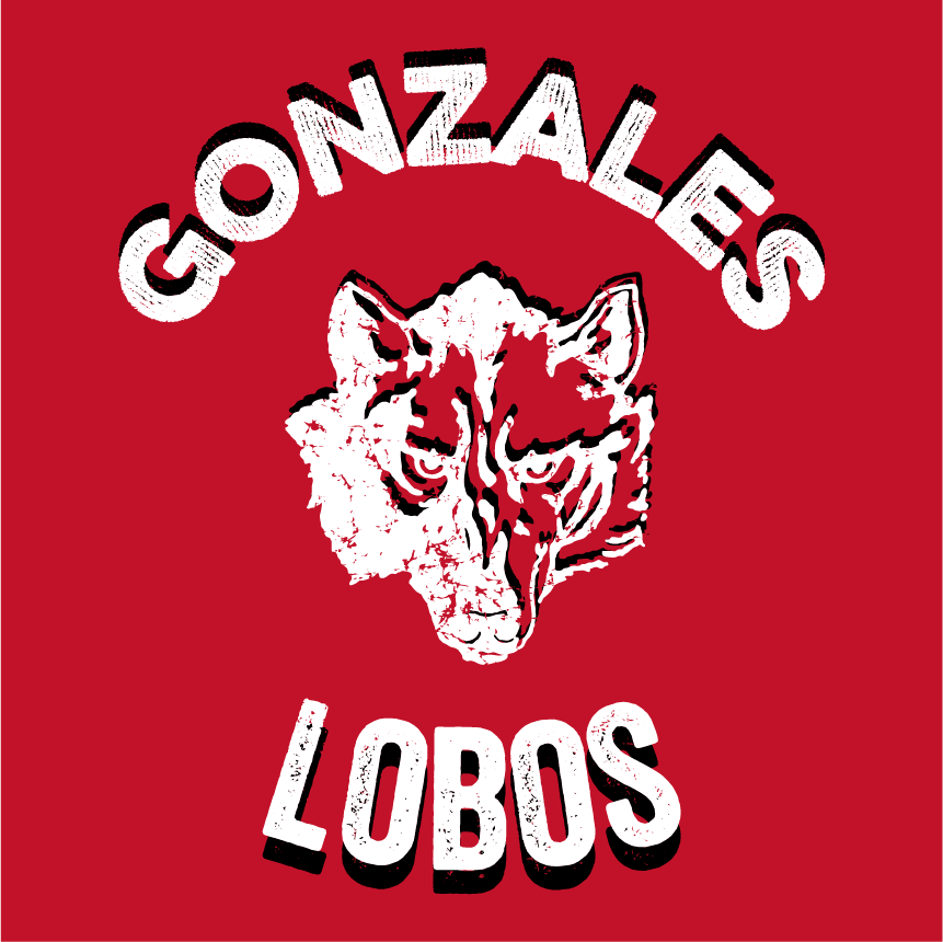 Lobo Spirit Gear shirt design - zoomed