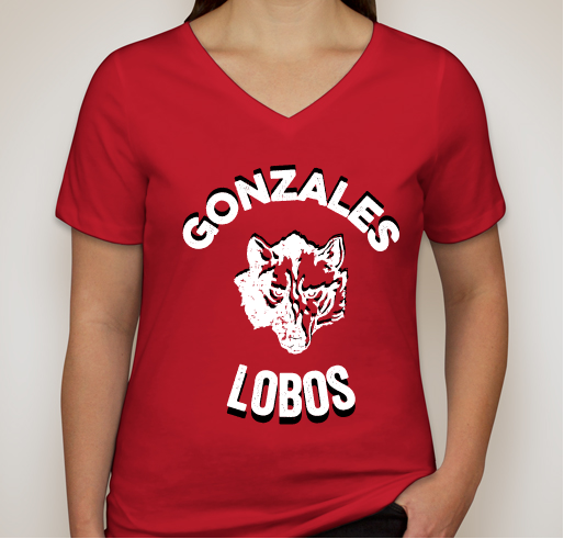 Lobo Spirit Gear Fundraiser - unisex shirt design - front