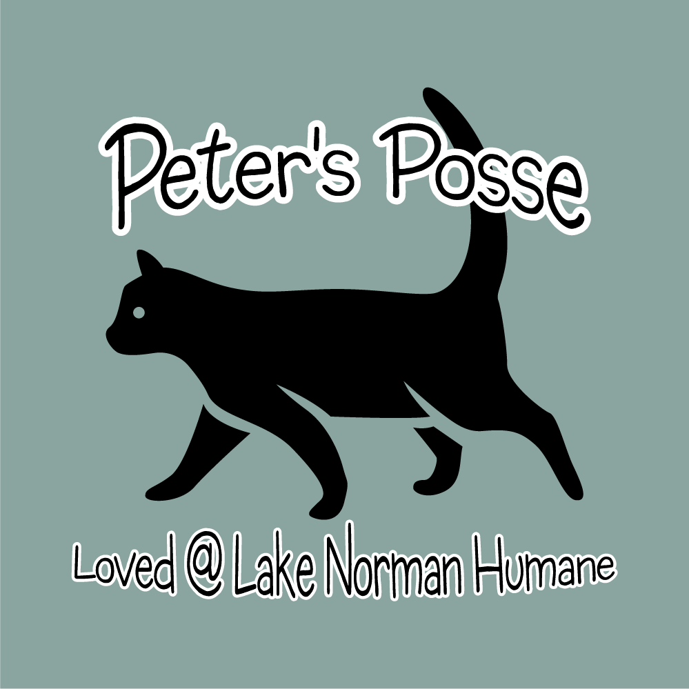 Peter's Posse! Help Support Peter's medical fund shirt design - zoomed