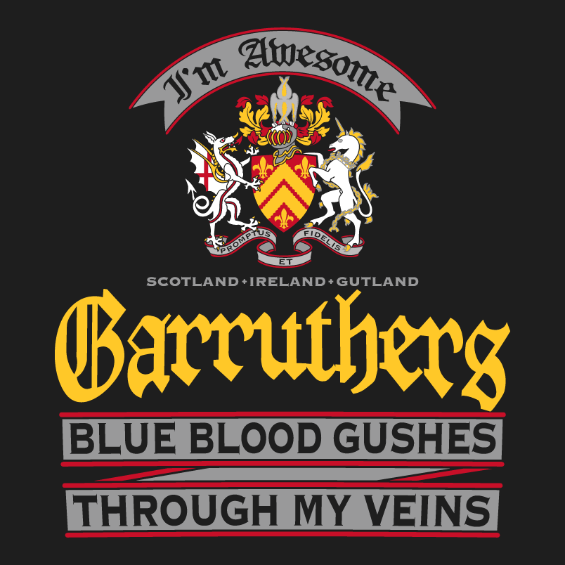 Carruthers Clan Coat of Arms T Shirts shirt design - zoomed